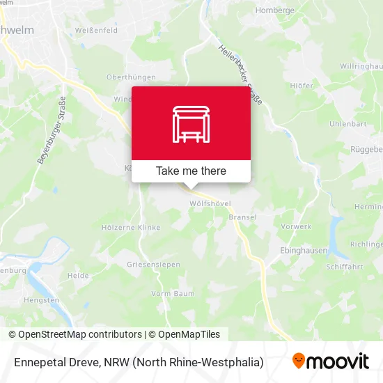 Карта Ennepetal Dreve