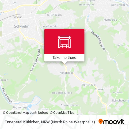 Ennepetal Kühlchen map