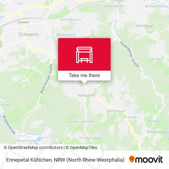 Ennepetal Kühlchen map