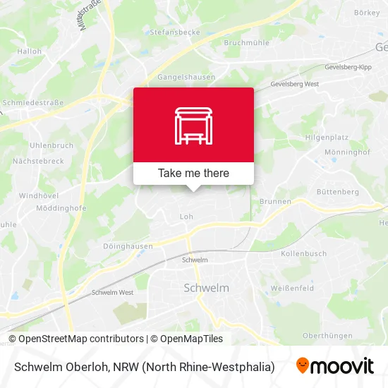 Карта Schwelm Oberloh