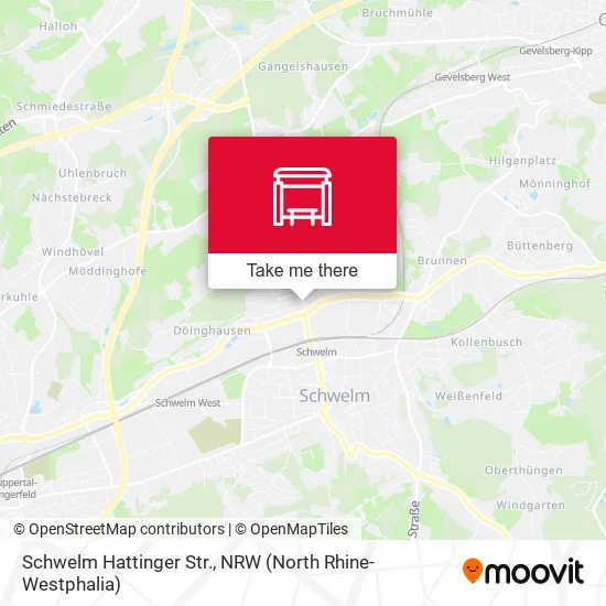 Schwelm Hattinger Str. map