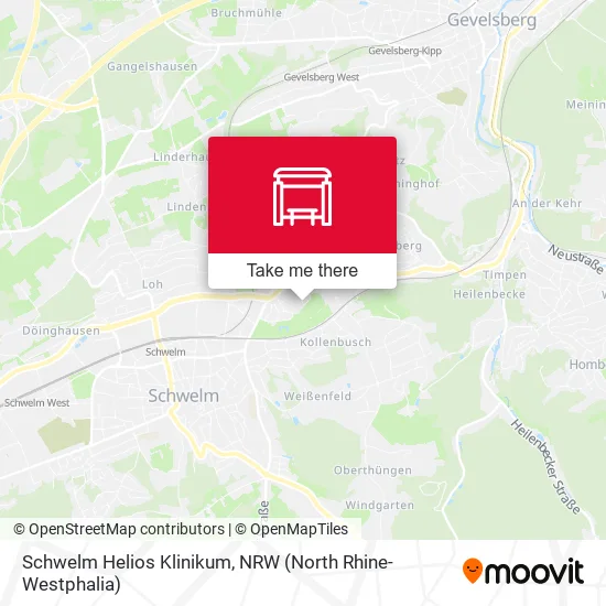 Карта Schwelm Helios Klinikum