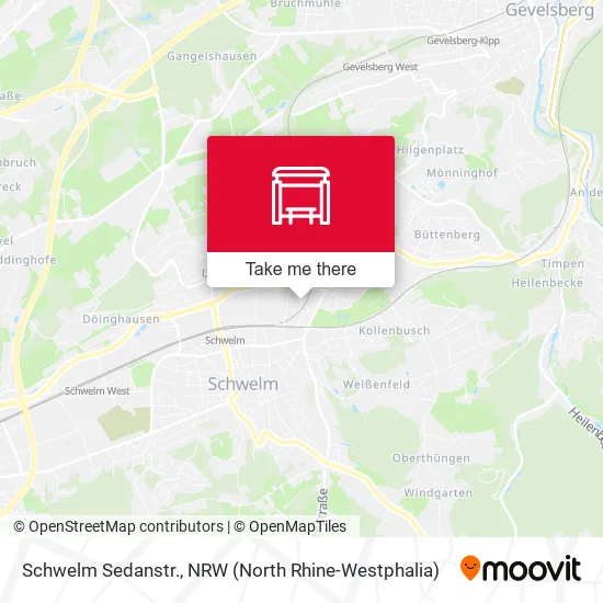 Карта Schwelm Sedanstr.