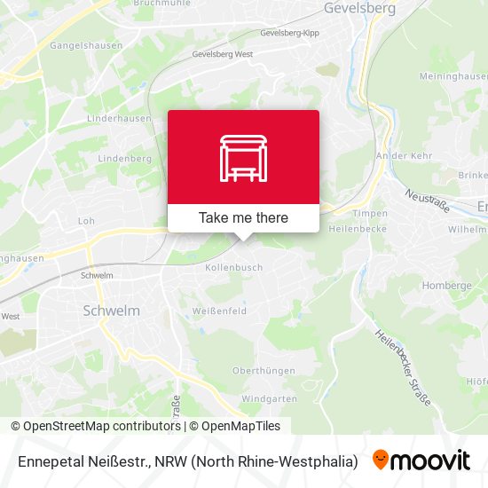 Ennepetal Neißestr. map