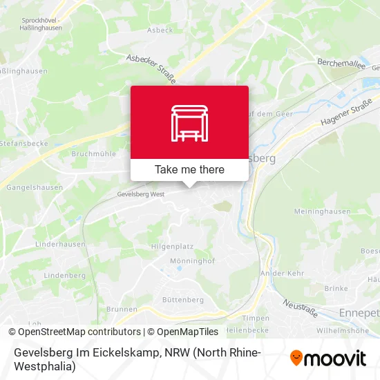 Gevelsberg Im Eickelskamp map