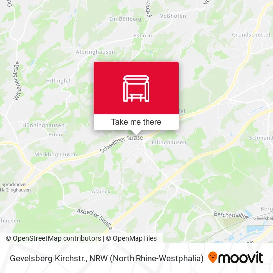 Карта Gevelsberg Kirchstr.