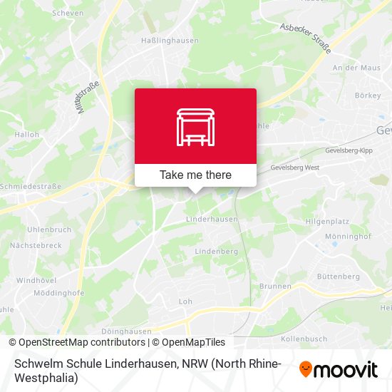 Schwelm Schule Linderhausen map