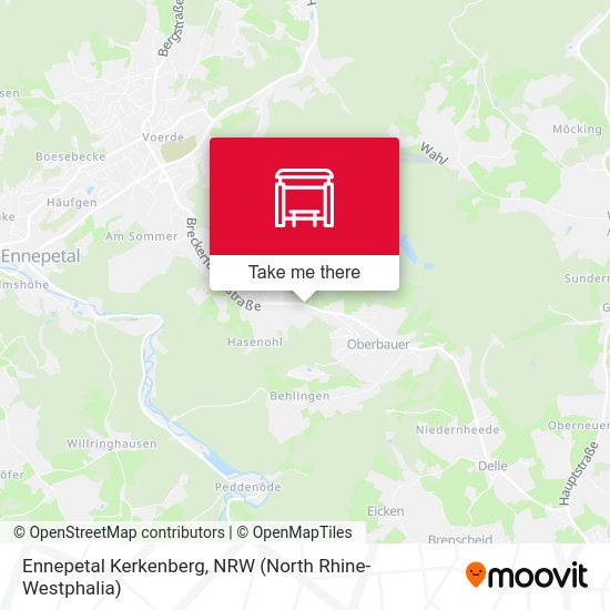 Карта Ennepetal Kerkenberg