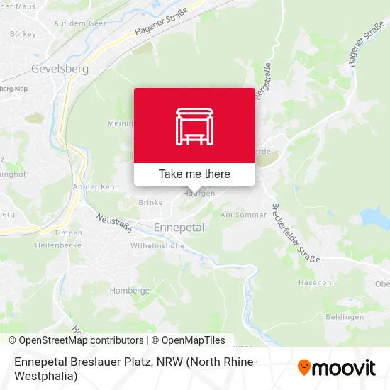 Карта Ennepetal Breslauer Platz