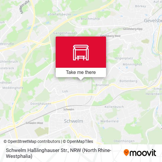 Schwelm Haßlinghauser Str. map