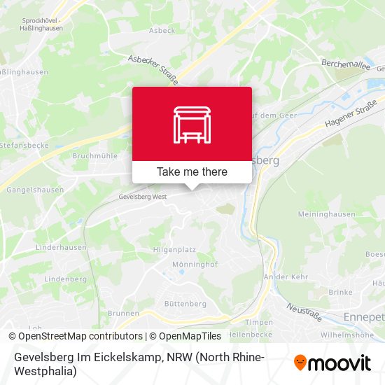 Gevelsberg Im Eickelskamp map