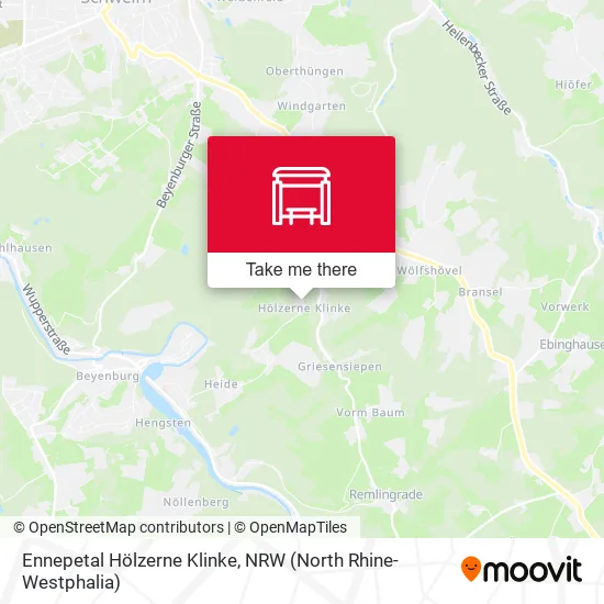 Карта Ennepetal Hölzerne Klinke