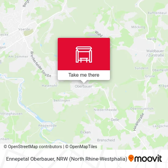 Карта Ennepetal Oberbauer