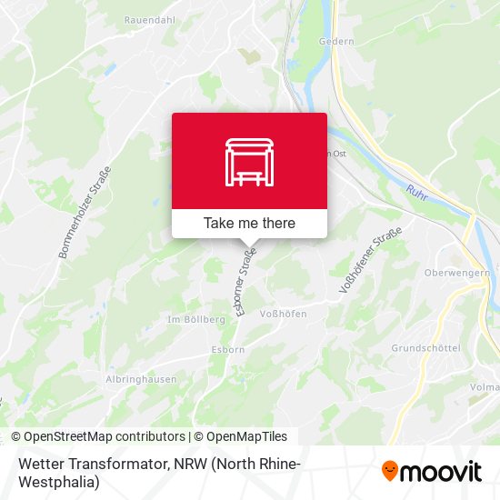 Wetter Transformator map