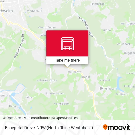 Карта Ennepetal Dreve