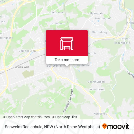 Карта Schwelm Realschule