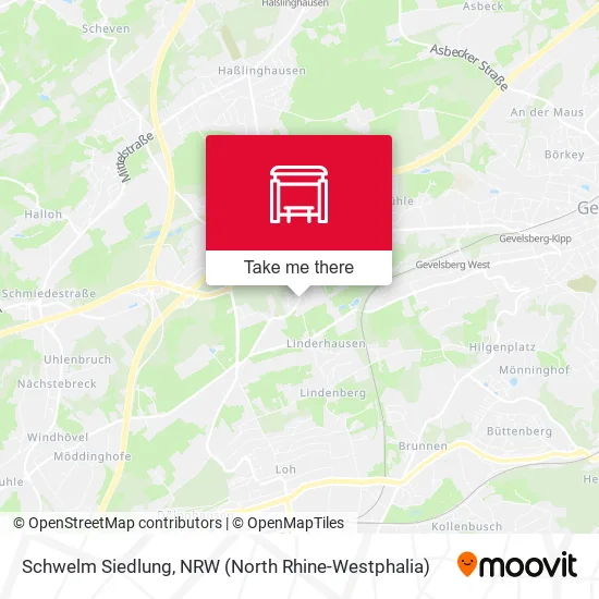 Карта Schwelm Siedlung