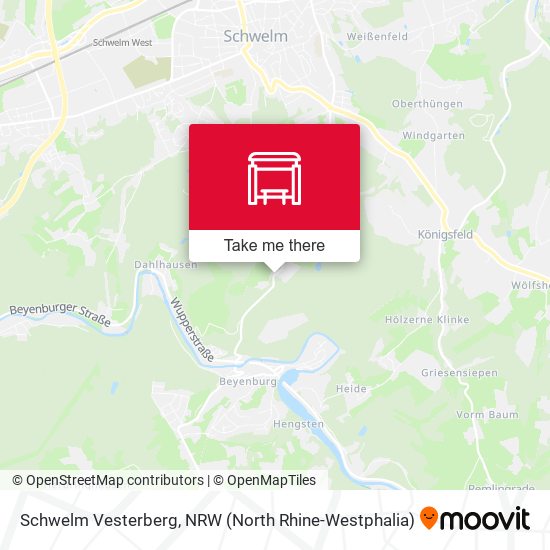 Карта Schwelm Vesterberg