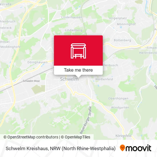 Карта Schwelm Kreishaus