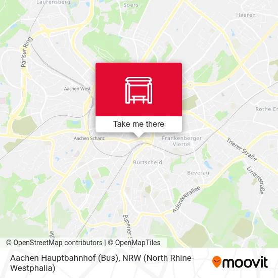 Aachen Hauptbahnhof (Bus) map