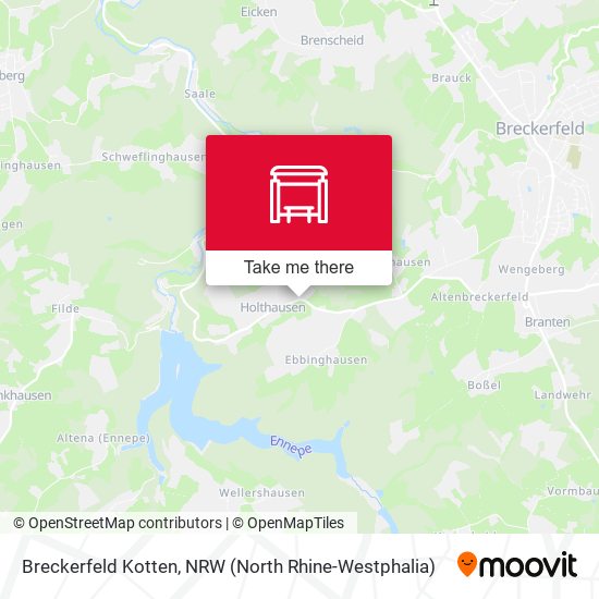 Карта Breckerfeld Kotten