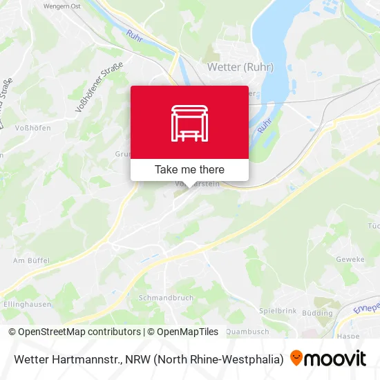 Карта Wetter Hartmannstr.