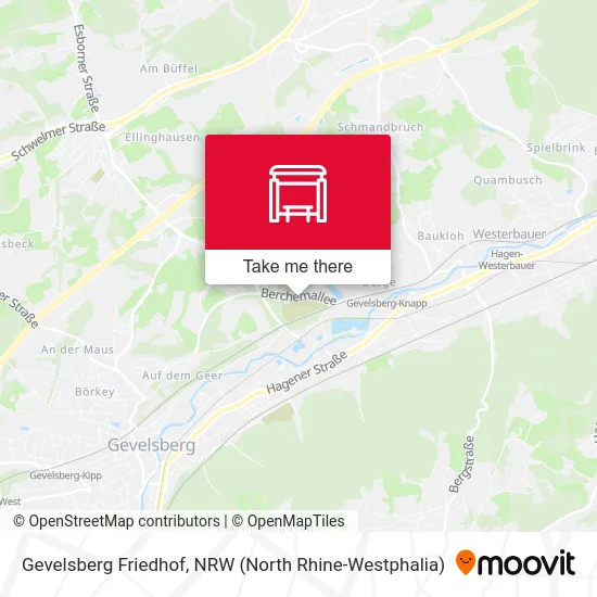 Gevelsberg Friedhof map