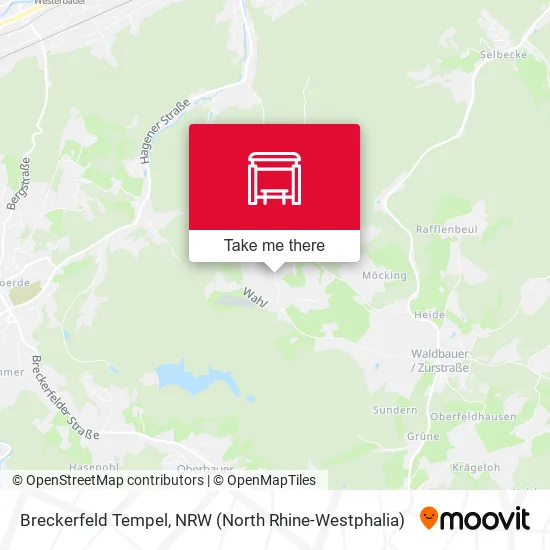Карта Breckerfeld Tempel