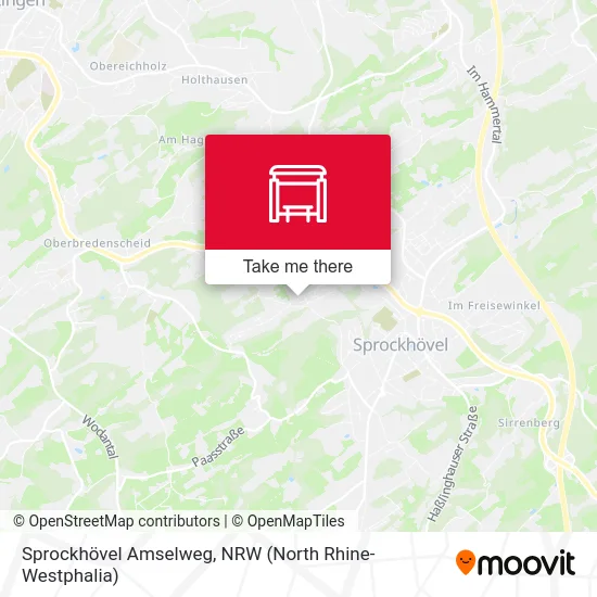 Sprockhövel Amselweg map