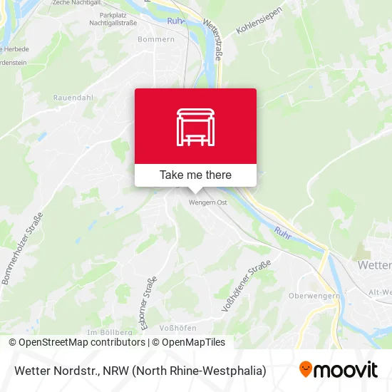 Карта Wetter Nordstr.