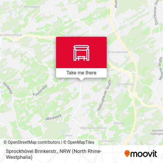 Sprockhövel Brinkerstr. map