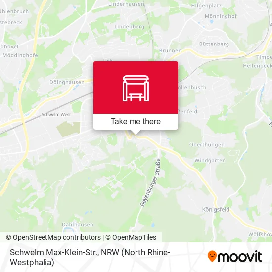 Карта Schwelm Max-Klein-Str.