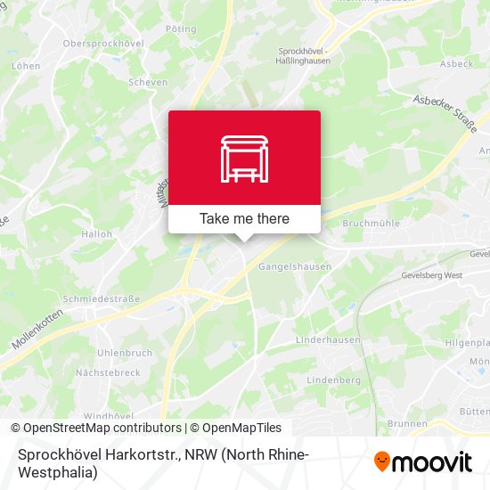 Sprockhövel Harkortstr. map