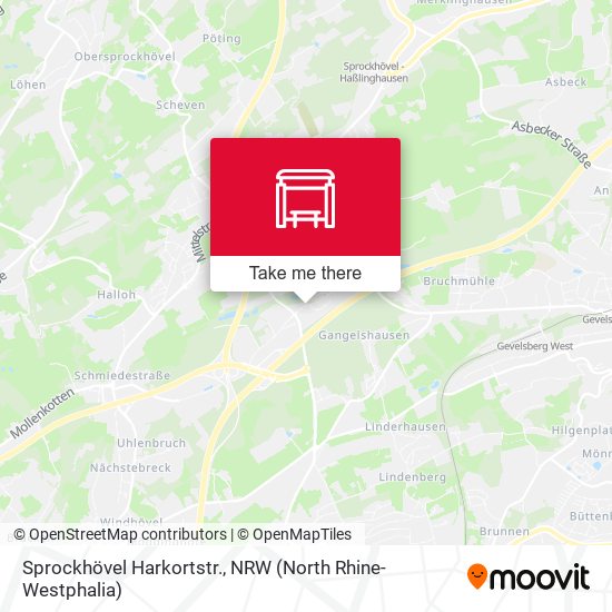 Sprockhövel Harkortstr. map