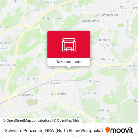 Карта Schwelm Prinzenstr.