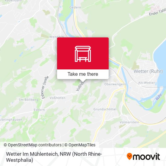 Wetter Im Mühlenteich map