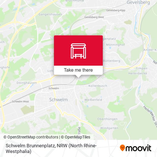 Schwelm Brunnenplatz map