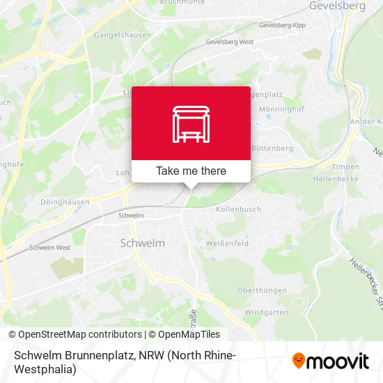 Карта Schwelm Brunnenplatz