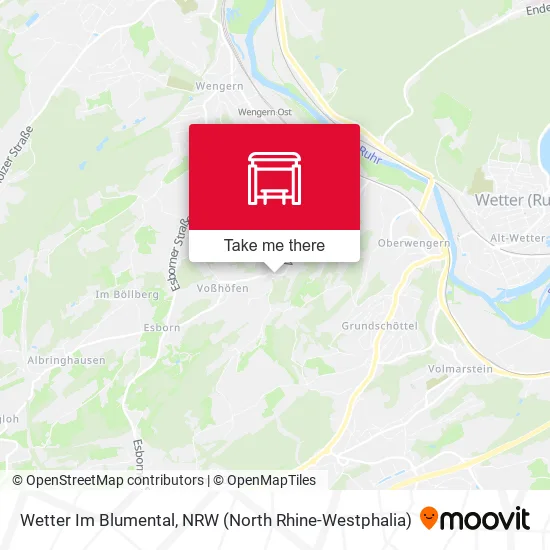 Карта Wetter Im Blumental