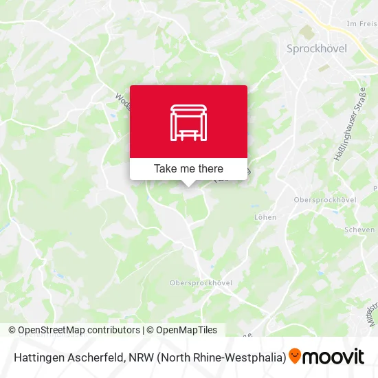 Карта Hattingen Ascherfeld