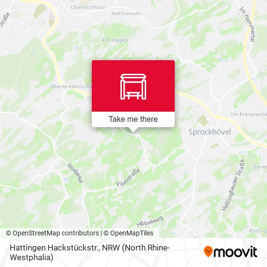 Карта Hattingen Hackstückstr.