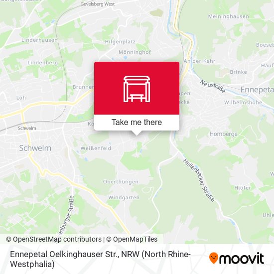 Ennepetal Oelkinghauser Str. map