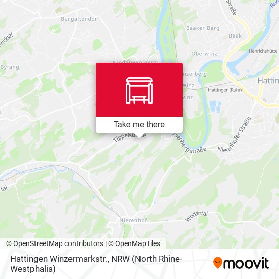 Hattingen Winzermarkstr. map