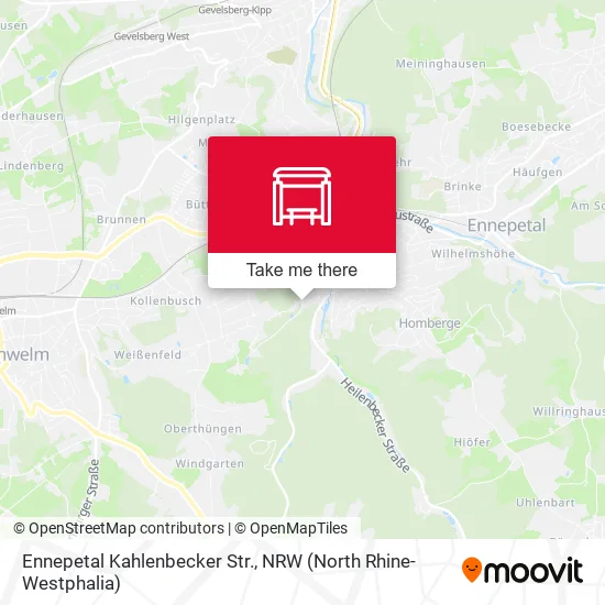 Карта Ennepetal Kahlenbecker Str.