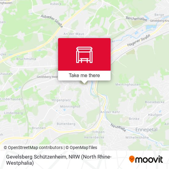 Gevelsberg Schützenheim map