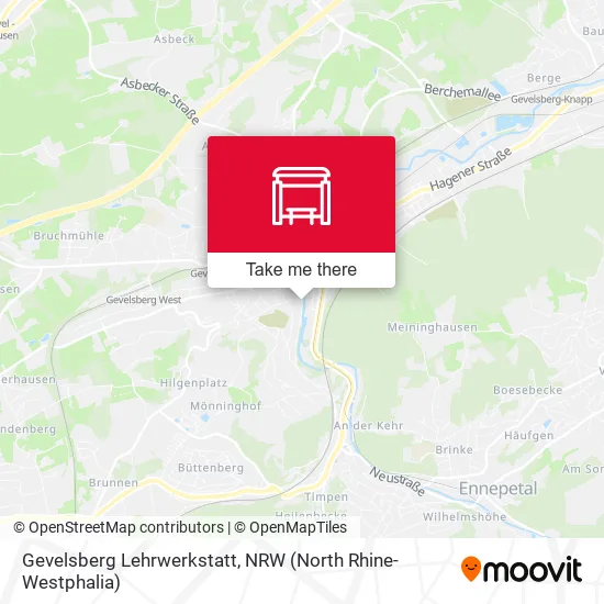 Карта Gevelsberg Lehrwerkstatt