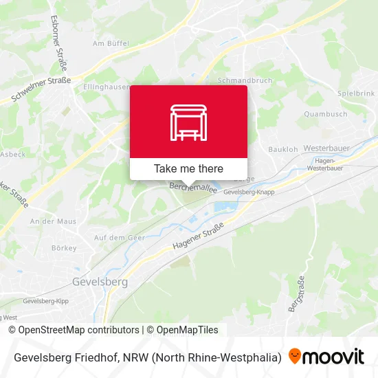 Gevelsberg Friedhof map