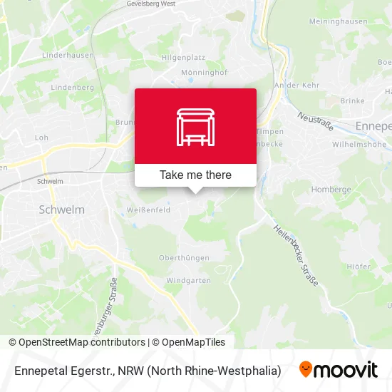 Карта Ennepetal Egerstr.