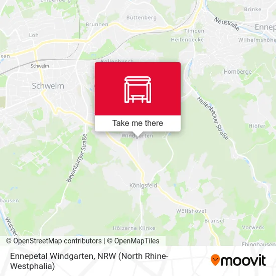 Ennepetal Windgarten map