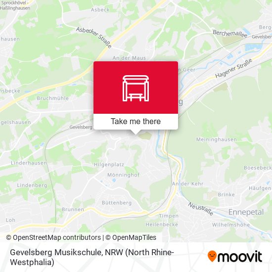 Gevelsberg Musikschule map